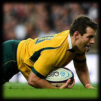 England Wallabies Bernard Foley try 